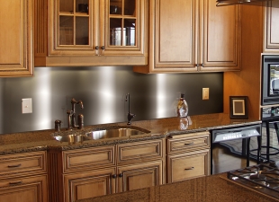Laser Cut Backsplash 18 ga. T304 SSTL